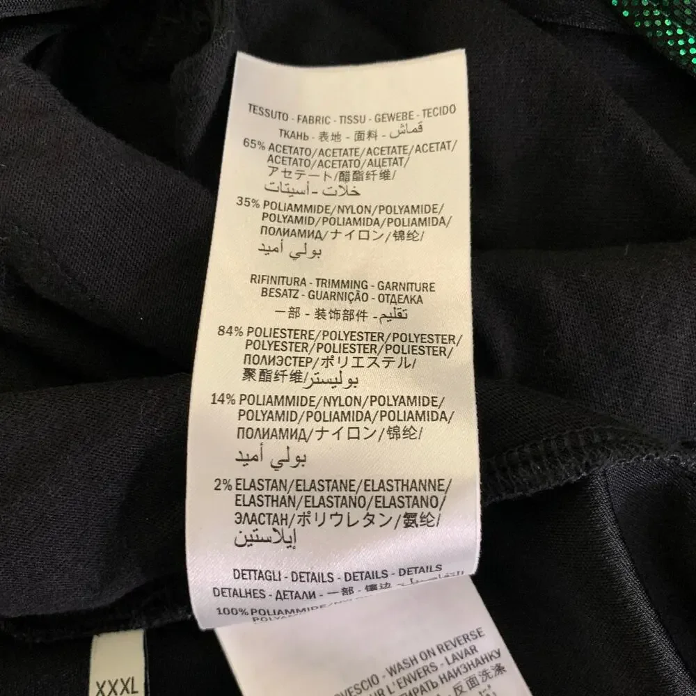 GUCCI Size XXL Green Side Stripe Acetate Blend Cruise Tracksuit